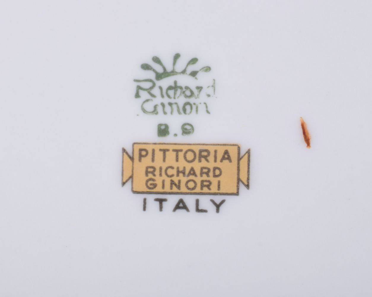 A collection of Italian Richard Ginori Pittoria cabinet plates 21 cm (6) - Image 10 of 10