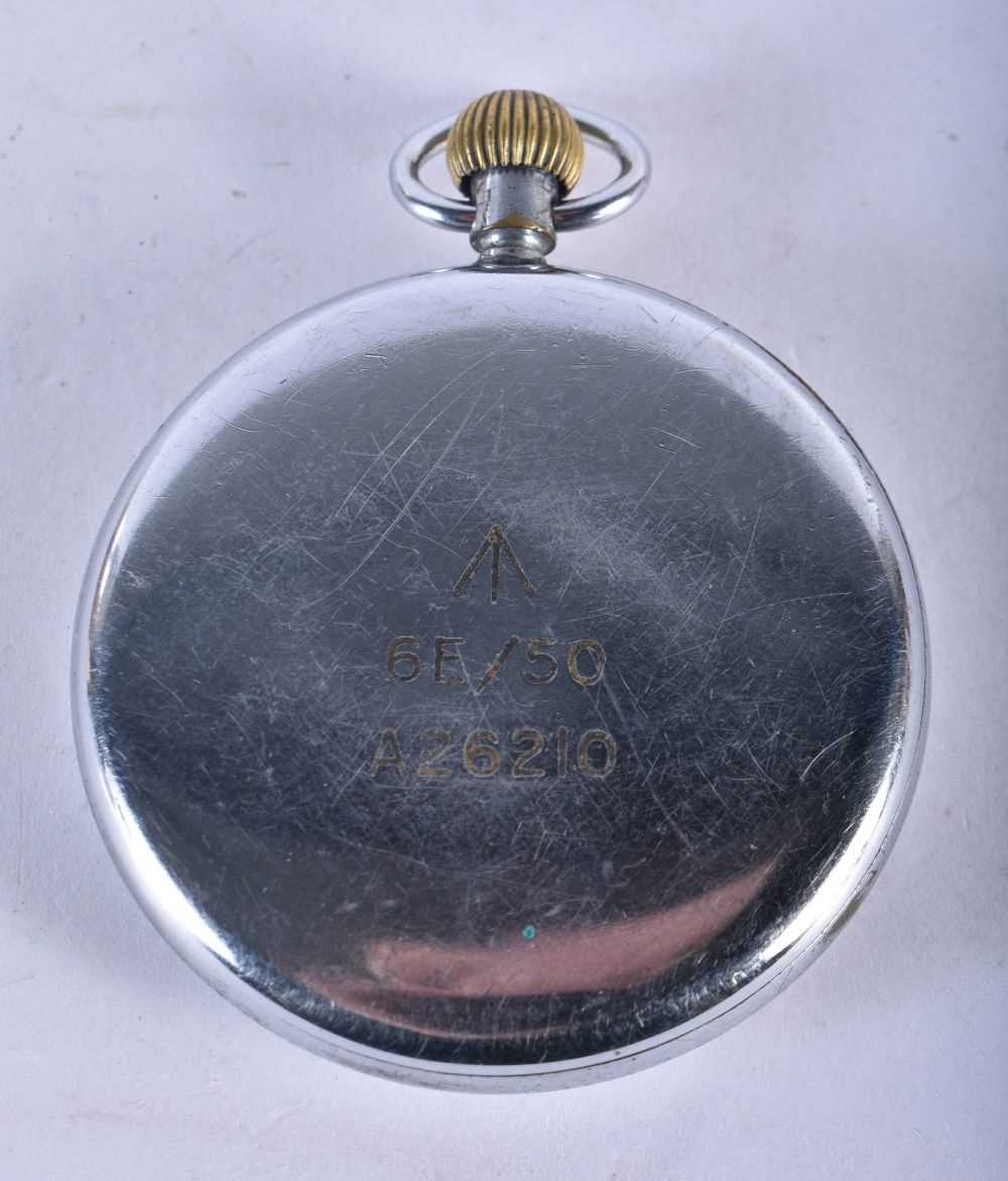 Jaeger LeCoultre Military 6E/50 Pocket Watch.Dial 5.1cm, working - Image 2 of 6