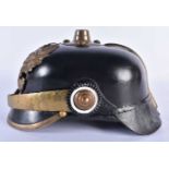 A GERMAN MILITARY HELMET. 24 cm x 14 cm.