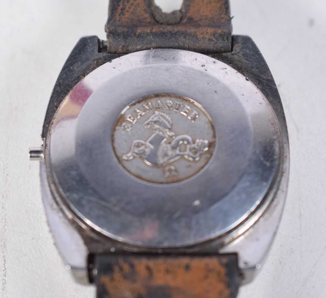 A Boxed Vintage Omega Seamaster Day Date TV Dial Automatic Watch. Dial 3.7cm incl crown, running - Image 3 of 4