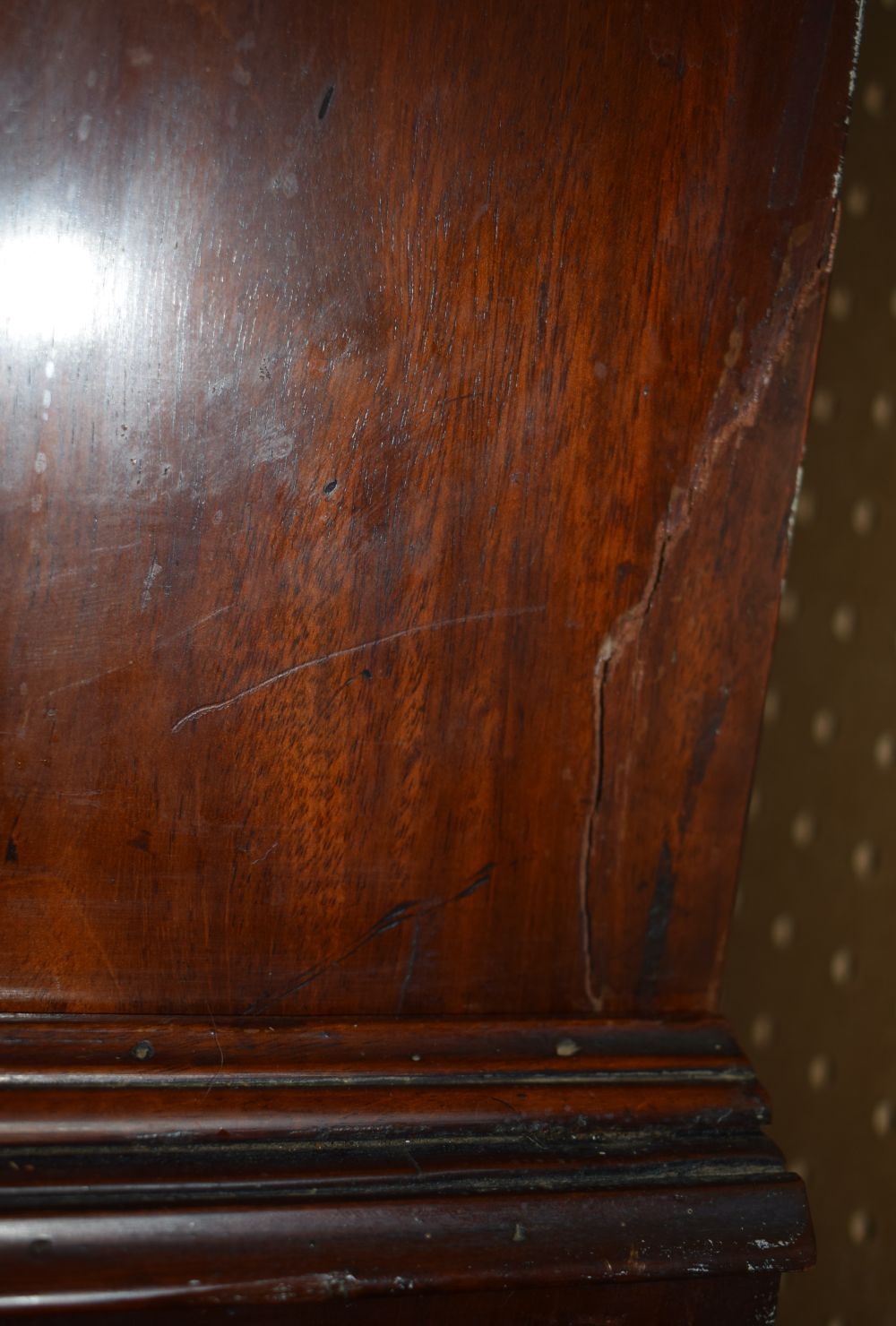 A Georgian Mahogany Secretaire glazed bookcase 230 x 115 x 55 cm. - Image 15 of 16