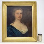 A framed 19th Century Oil on canvas portrait of female 51 x 41 cm.