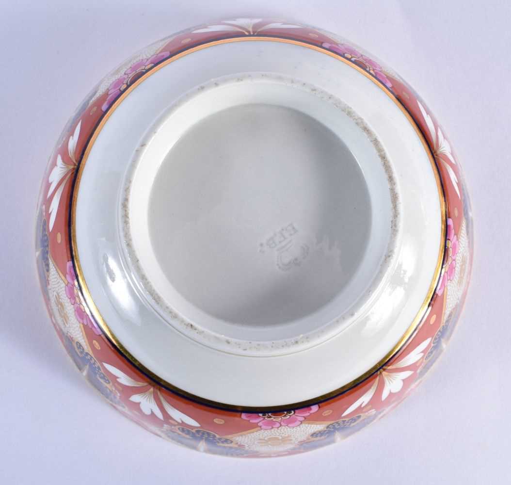 Flight Barr and Barr imari pattern bowl and two saucer dishes. largest 20 cm (3) - Image 4 of 7