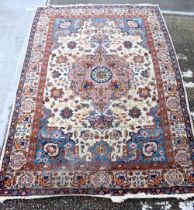 An early 20th Century North West Persian Tabriz rug 300 x 207cm