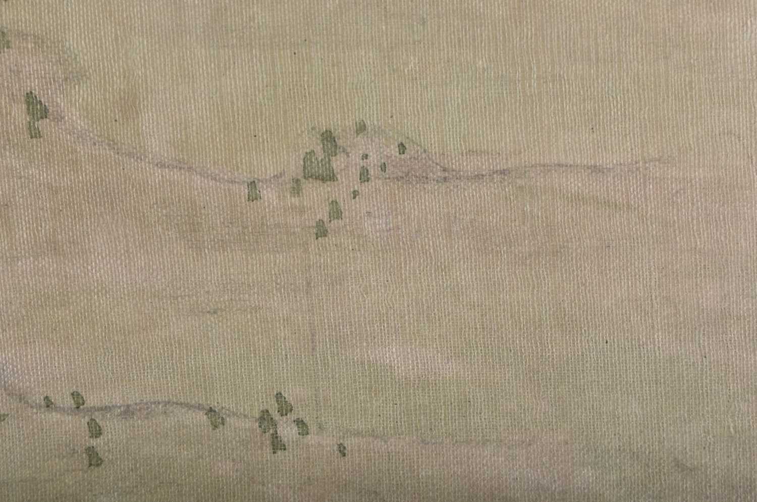 Attributed to Qian Hui'an (1833-1911) 3 x Watercolours, Figures within landscapes. 60 cm x 42 cm. - Image 13 of 38