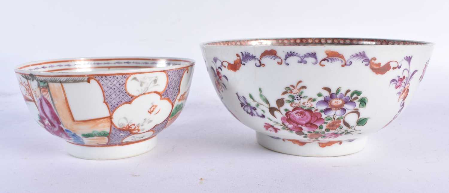 FIVE PIECES OF 18TH CENTURY CHINESE EXPORT PORCELAIN Qianlong. Largest 18cm high. (5) - Image 2 of 8