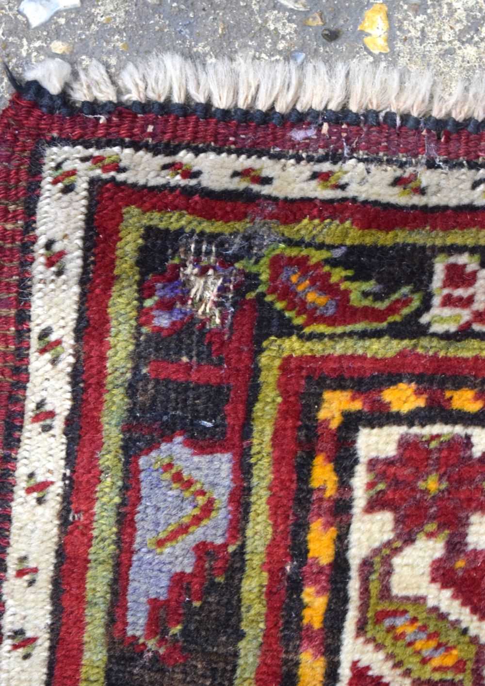 An Anatolian prayer rug 230 x 142 cm. - Image 10 of 20