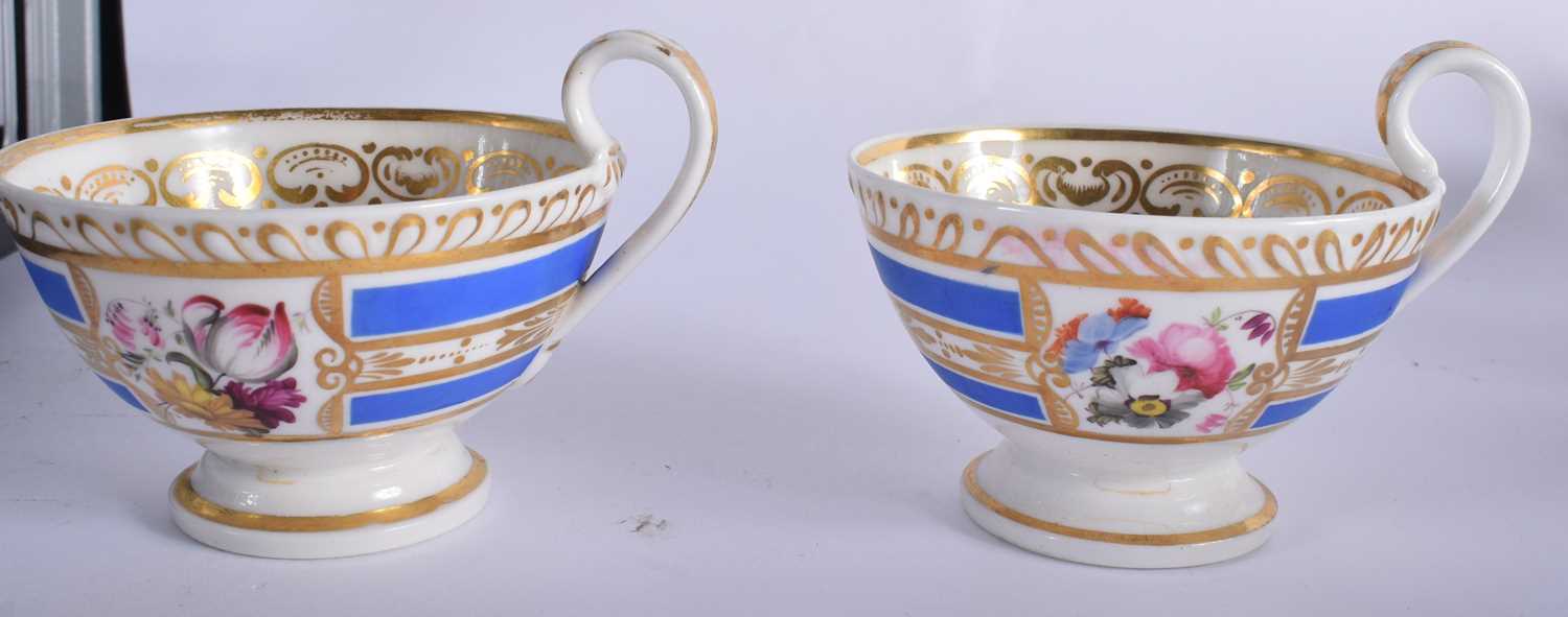 A Mid 19th Century English Tea Service comprising - 7 tea cups, 8 coffee cups, 16 saucers, tea - Image 72 of 91