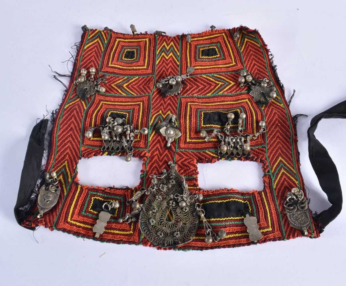 Middle Eastern Yemeni Bedouin Battoulah Face Mask. 25cm x 26cm