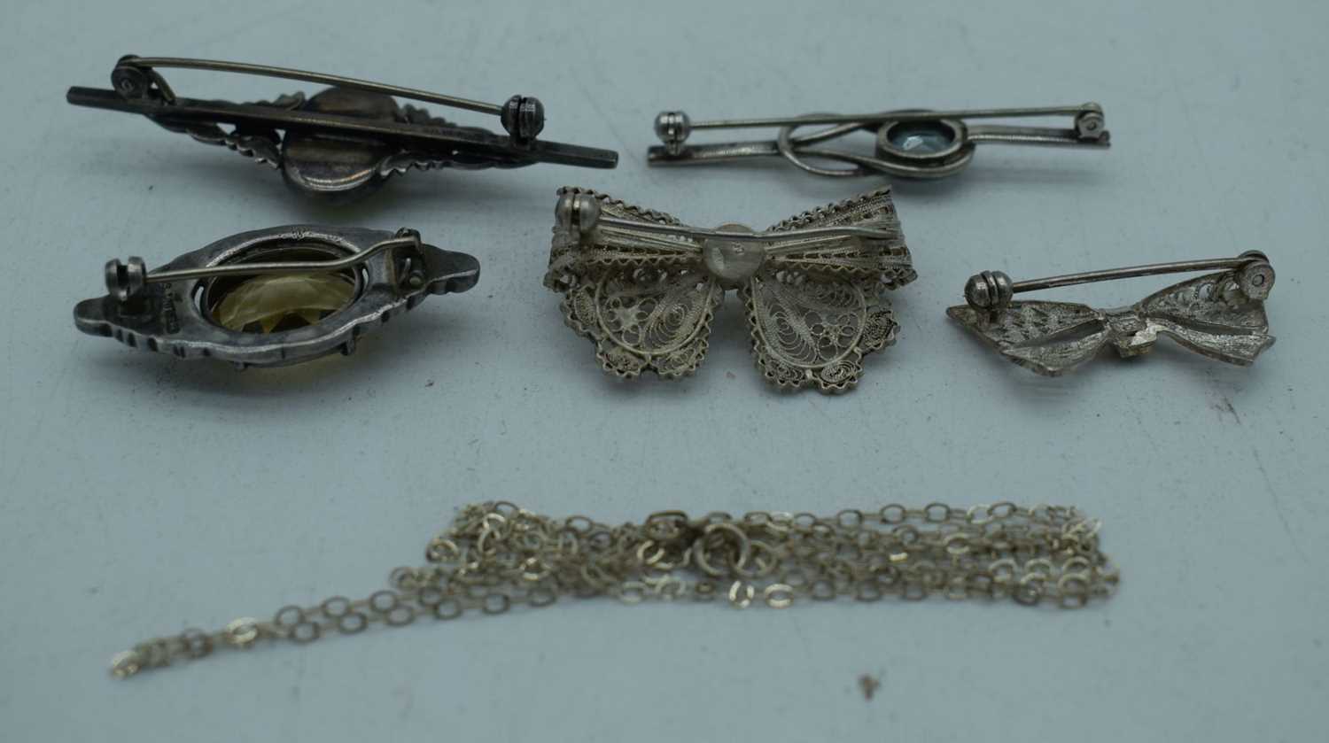 SILVER JEWELLERY. 26 grams. (qty) - Image 2 of 3