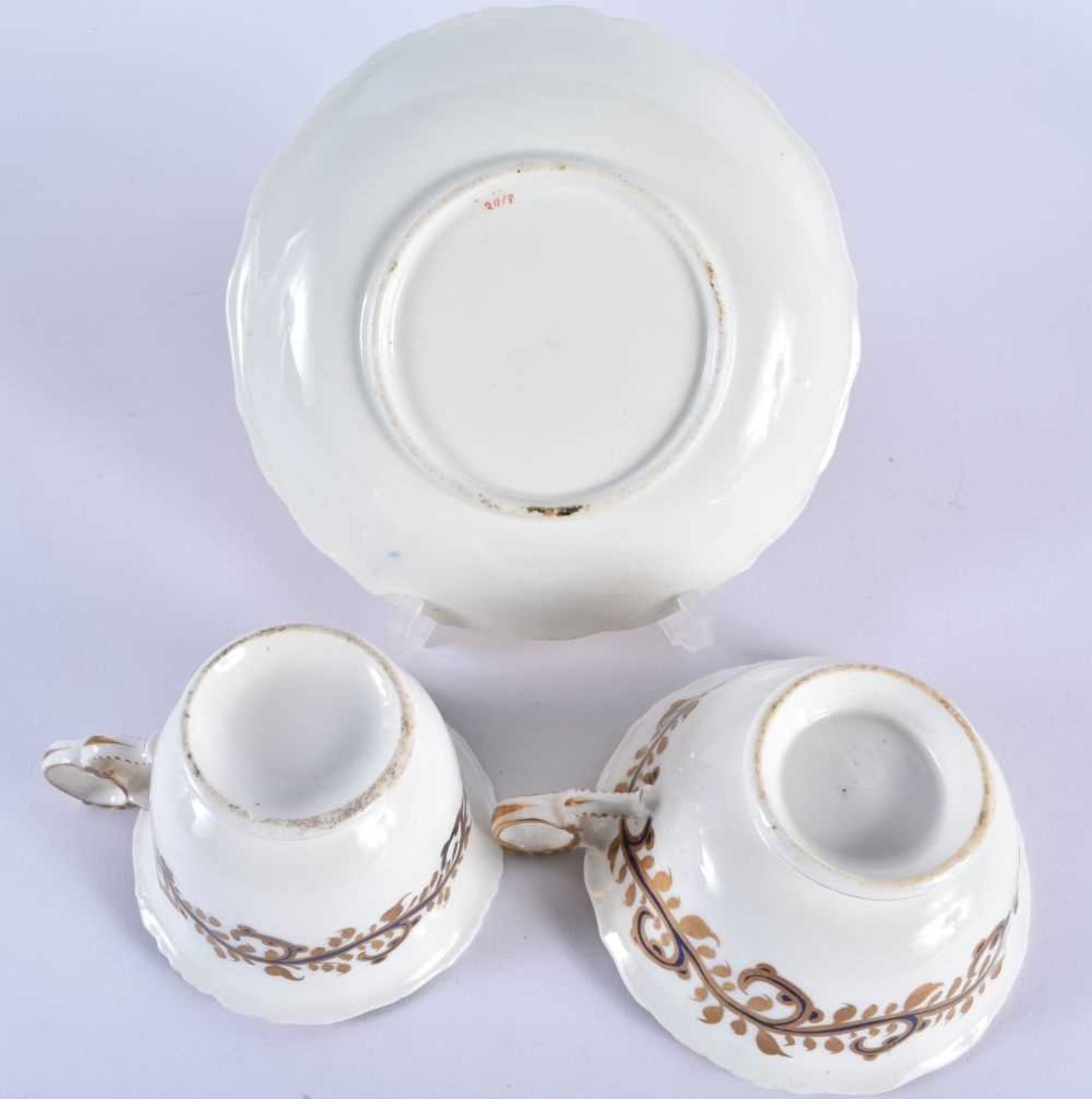 ASSORTED 18TH/19TH CENTURY ENGLISH PORCELAIN TEA WARES including Barr Flight & Barr Worcester. - Image 3 of 9