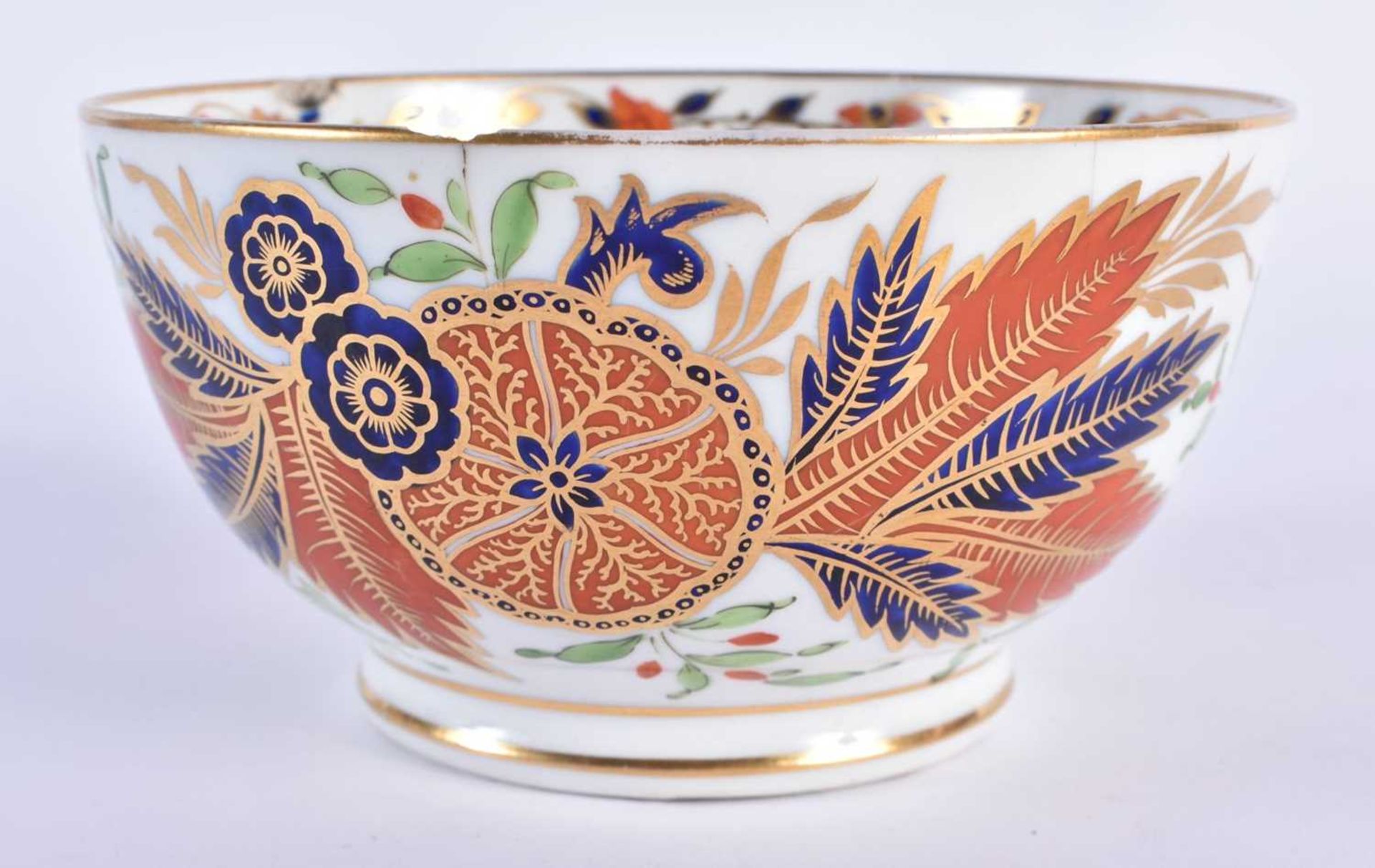 ASSORTED EARLY 19TH CENTURY CHAMBERLAINS WORCESTER IMARI WARES. Largest 13 cm wide. (5) - Image 8 of 11