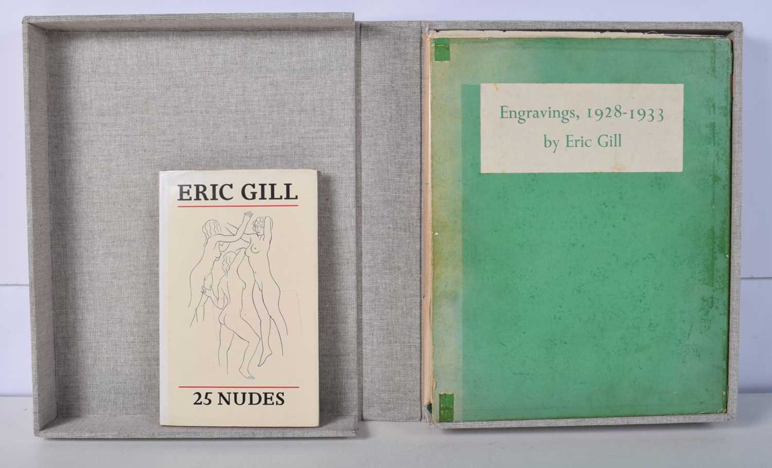 Gill Eric Folio of engravings 1928-1933 by Faber & Faber 1934, 400 copies printed contains 133 - Image 2 of 18