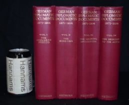 A collection Books , German Diplomatic documents 1871-1914 in 4 volumes (4).