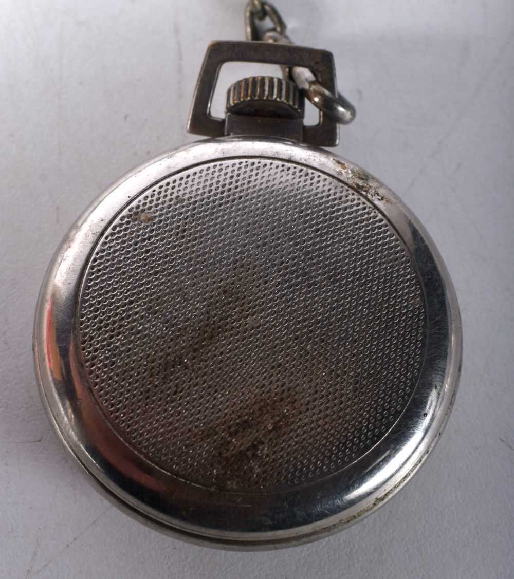 Three Pocket Watches (Smiths - working) (Regus and Westclox - not working). Largest Dial 5.1cm (3) - Image 3 of 7
