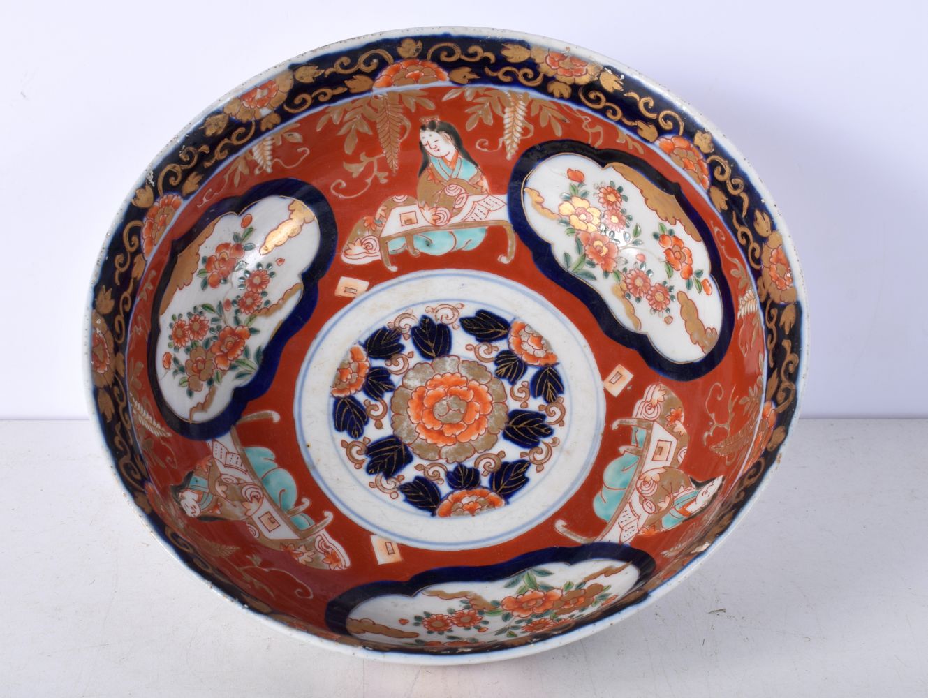 A 19th Century Japanese Imari bowl 9 x 21 cm. - Image 5 of 6