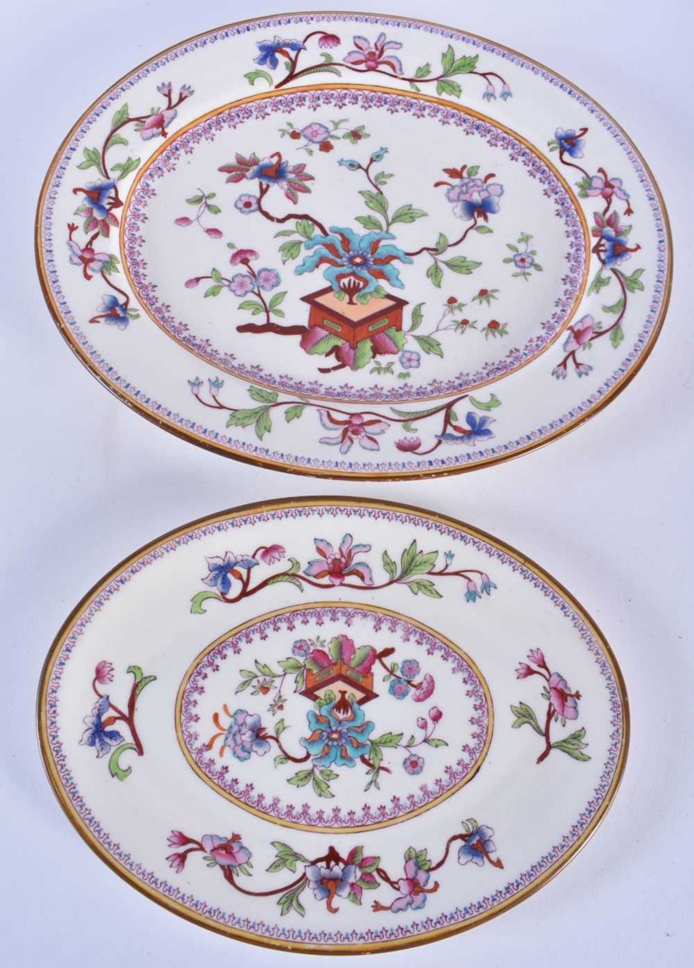 A GROUP OF 19TH CENTURY ENGLISH & CONTINENTAL PORCELAIN WARES including a blanc de chine basket. - Image 11 of 16