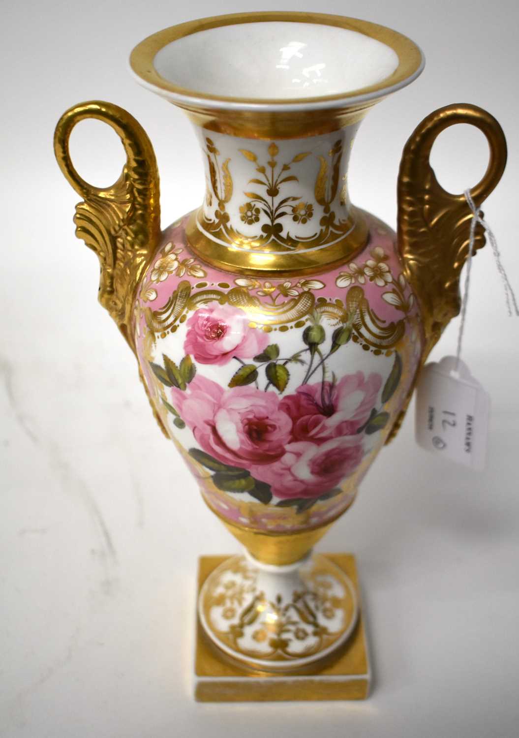 A FINE SET OF FOUR LATE 18TH/19TH CENTURY CHAMBERLAINS WORCESTER VASES beautifully painted with - Image 19 of 27