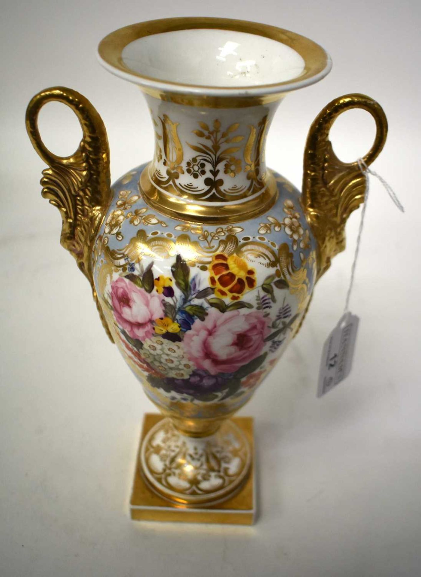 A FINE SET OF FOUR LATE 18TH/19TH CENTURY CHAMBERLAINS WORCESTER VASES beautifully painted with - Image 15 of 27