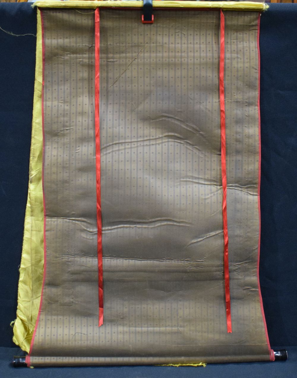 A Tibetan silk Tanka 84 x 57 cm - Image 7 of 8