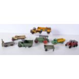 A collection of Dinky vehicles largest 16 cm (5).