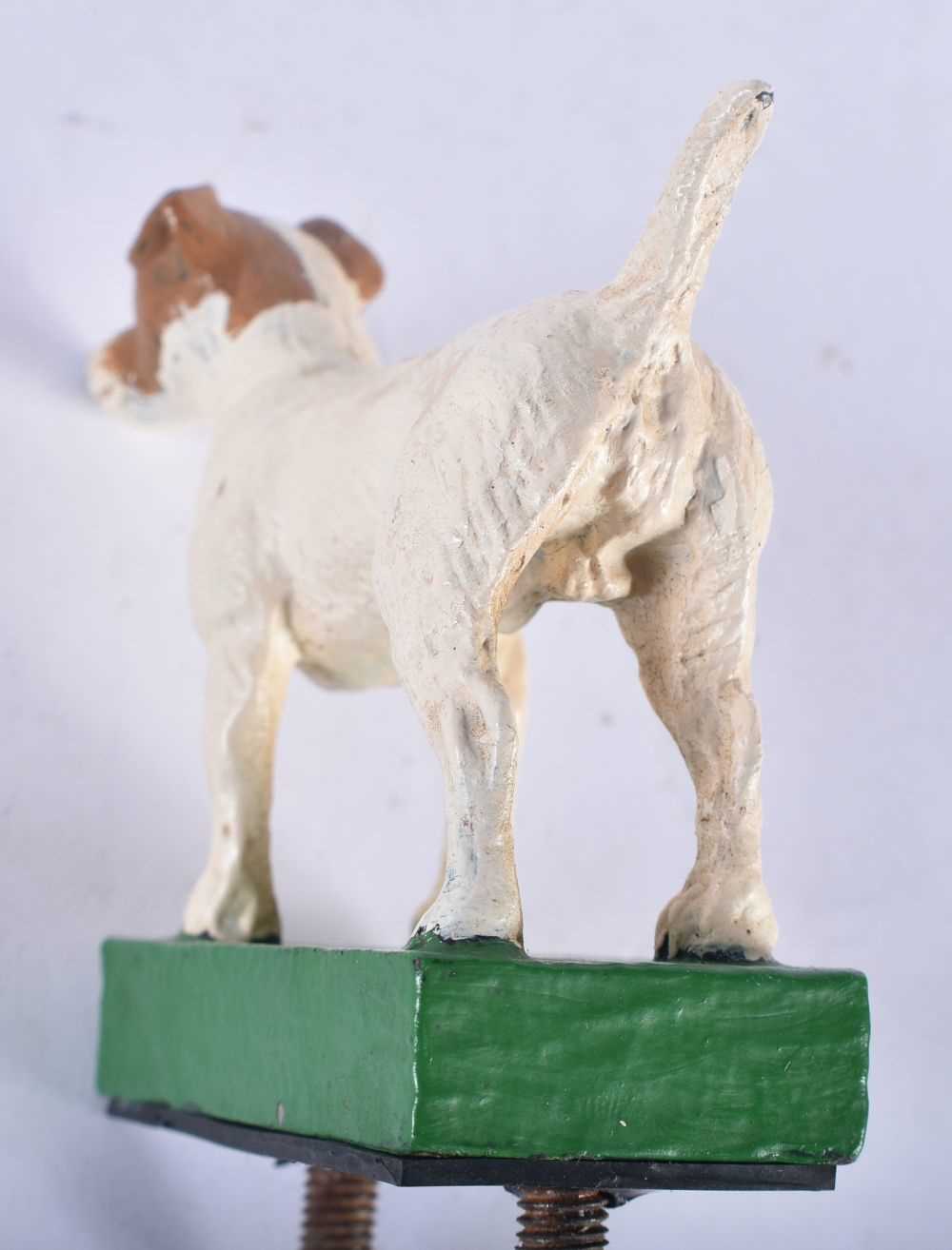 A Cold Painted Figure of a Terrier Dog. 8.5 cm x 7cm x 3 cm - Image 3 of 3