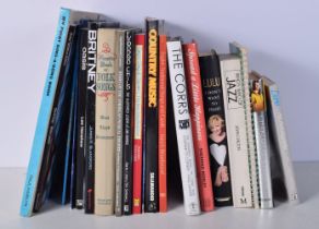 A collection of music related books 3 signed (21).