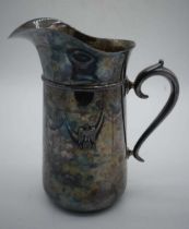 A VERY RARE HISTORICAL GERMAN THIRD REICH FORMAL PATTERN MILITARY SILVER SERVING JUG by Bruckmann,