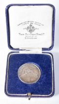 A Silver Agricultural Medal by Thomas Fattorini. Hallmarked Birmingham 1924. 3.2 cm diameter, weight