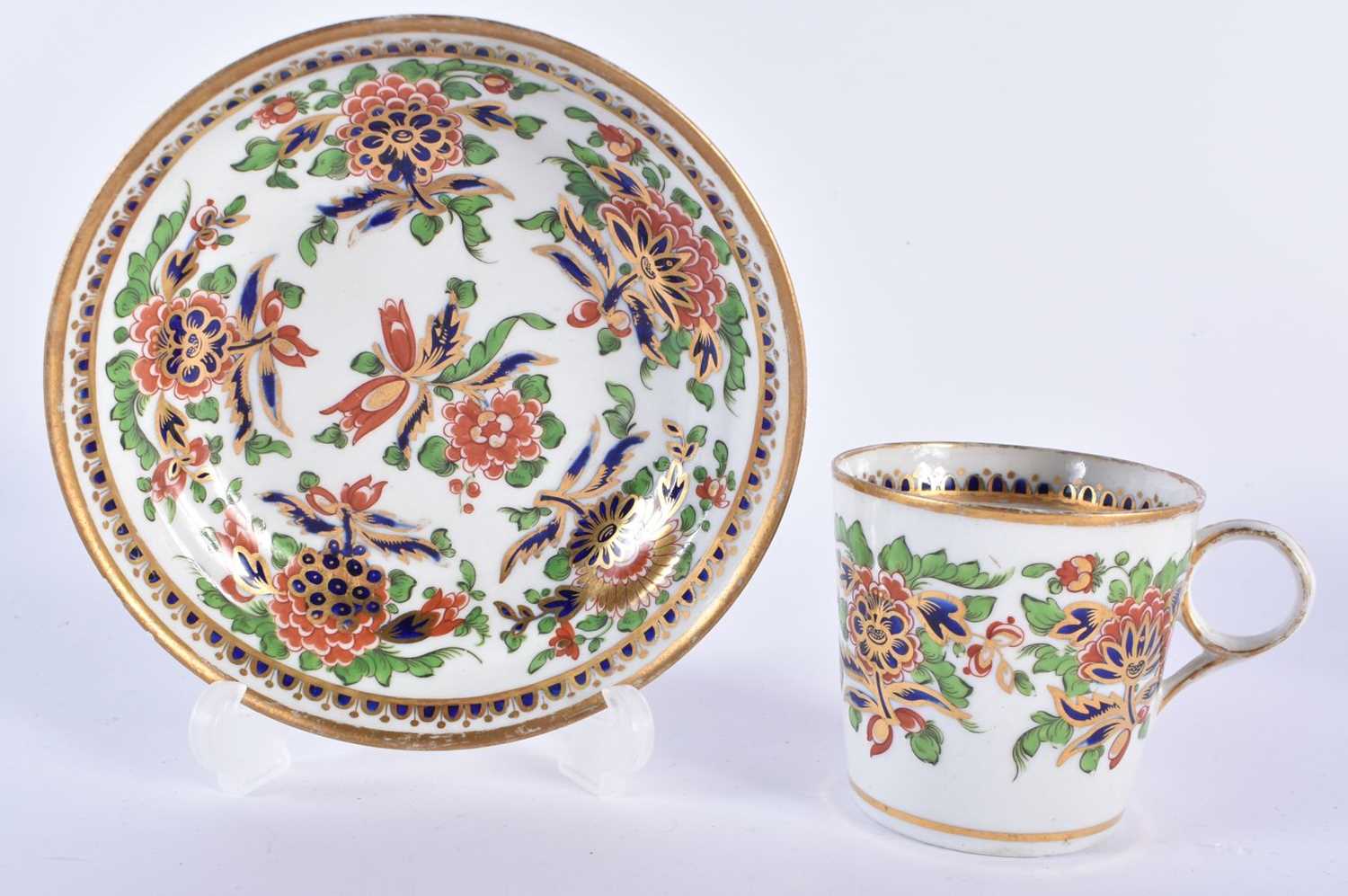 ASSORTED EARLY 19TH CENTURY CHAMBERLAINS WORCESTER IMARI WARES. Largest 13 cm wide. (5) - Image 2 of 11