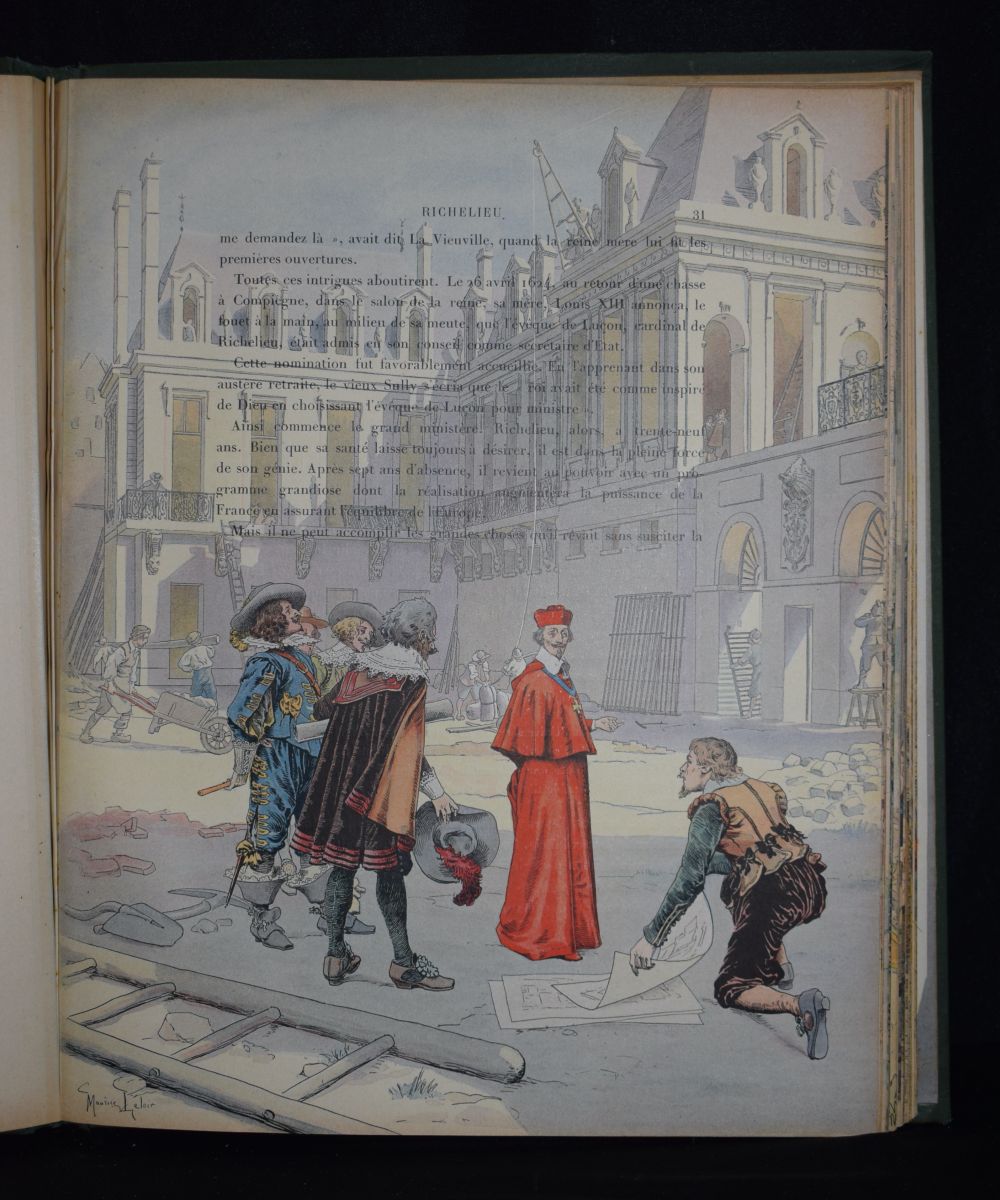 A Rare copy of " Richelieu " by Theodore CAHU , illustrated by Maurice Leloir published by - Image 10 of 10