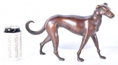 A bronze dog 20 x 32 cm