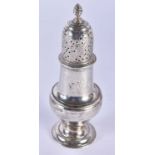 A GEORGE III SILVER PEPPER POT. London 1771. 90 grams. 13 cm x 4.5 cm.