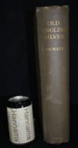 A book "Old English Silver by W W Watts F.S.A .