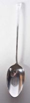 A Georgian Silver Basting Spoon by Charles Hougham. Hallmarked London 1787. 33 cm x 4.9cm, weight