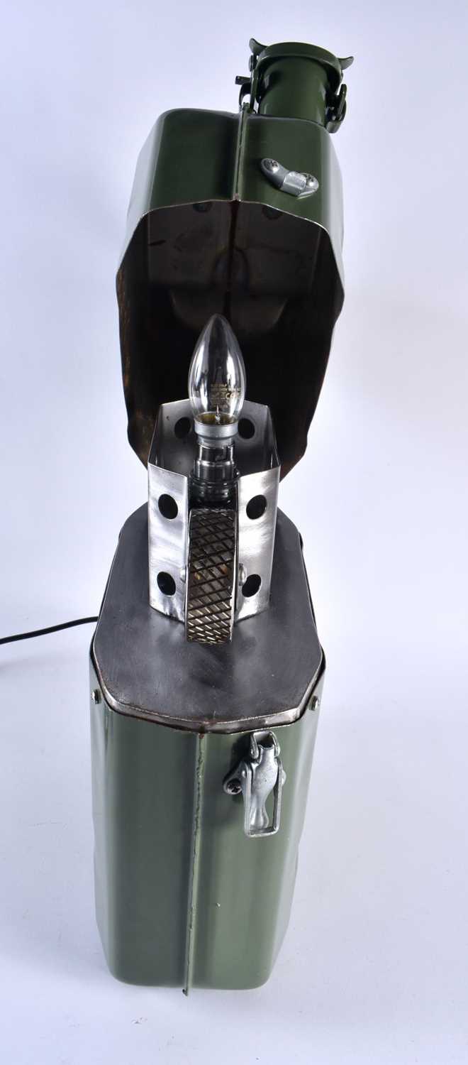 A LARGE AND UNUSUAL NOVELTY ZIPPO SHELL ADVERTISING LIGHTER LAMP. 40 cm x 27 cm. - Image 3 of 6