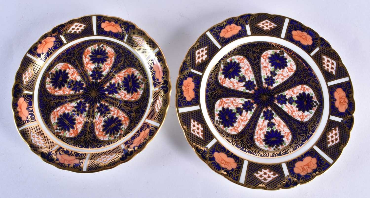 ROYAL CROWN DERBY IMARI CUPS AND SAUCERS. (qty) - Image 2 of 6