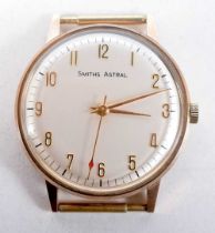 A Vintage 1970s Smiths Astral Watch.  Manual Wind, Working.  Dial 3.5 cm incl crown. No Strap