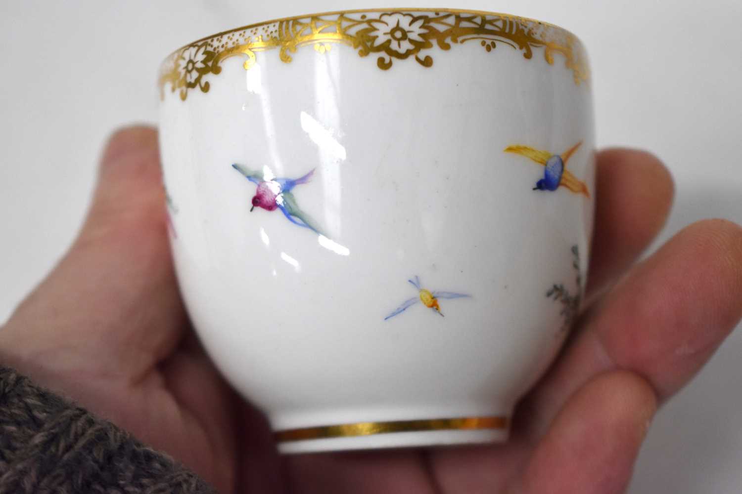 THREE 19TH CENTURY COALPORT SPARKS WORCESTER PORCELAIN CUPS AND SAUCERS painted with landscapes - Image 39 of 39
