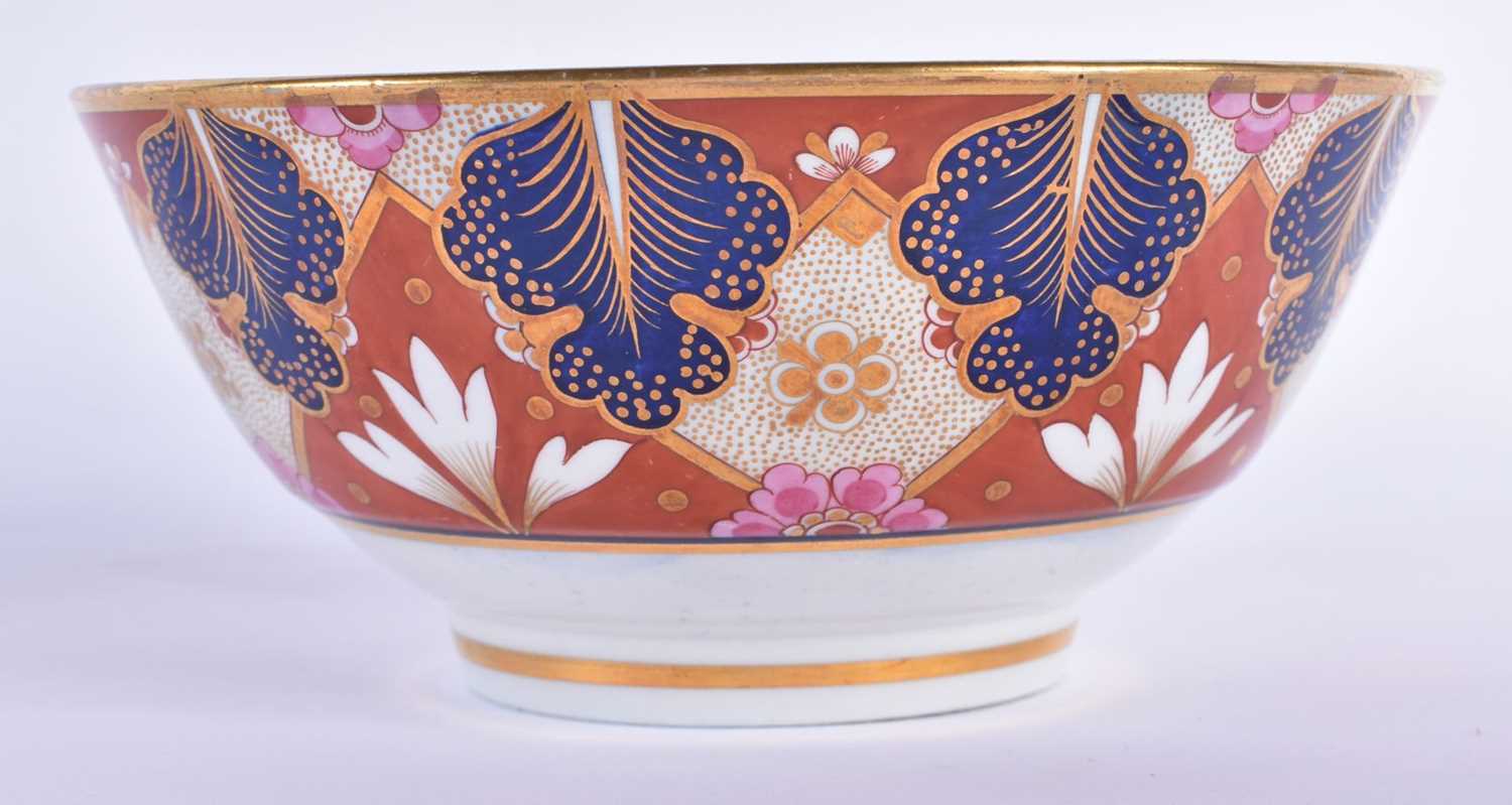 Flight Barr and Barr imari pattern bowl and two saucer dishes. largest 20 cm (3) - Image 2 of 7