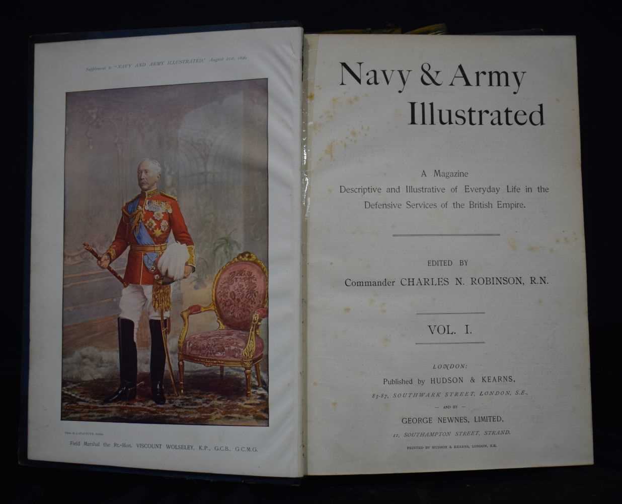 A collection of Navy and Army illustrated , 9 volumes over 7 books , published by Huson & Kearns 5.5 - Image 4 of 8