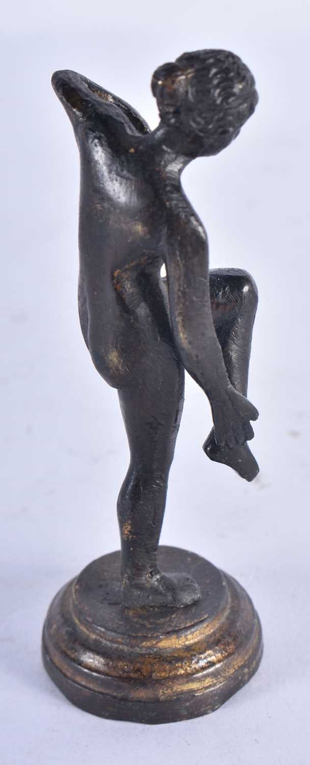 A Bronze Figure of a Nude in a Dance Pose. 9.8 cm high, weight 122.3g - Image 3 of 3