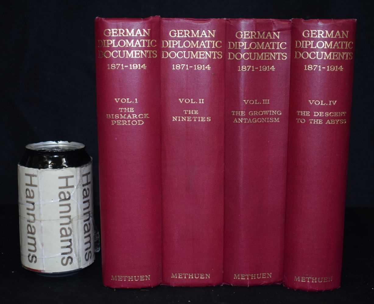 A collection Books , German Diplomatic documents 1871-1914 in 4 volumes (4). - Image 2 of 4