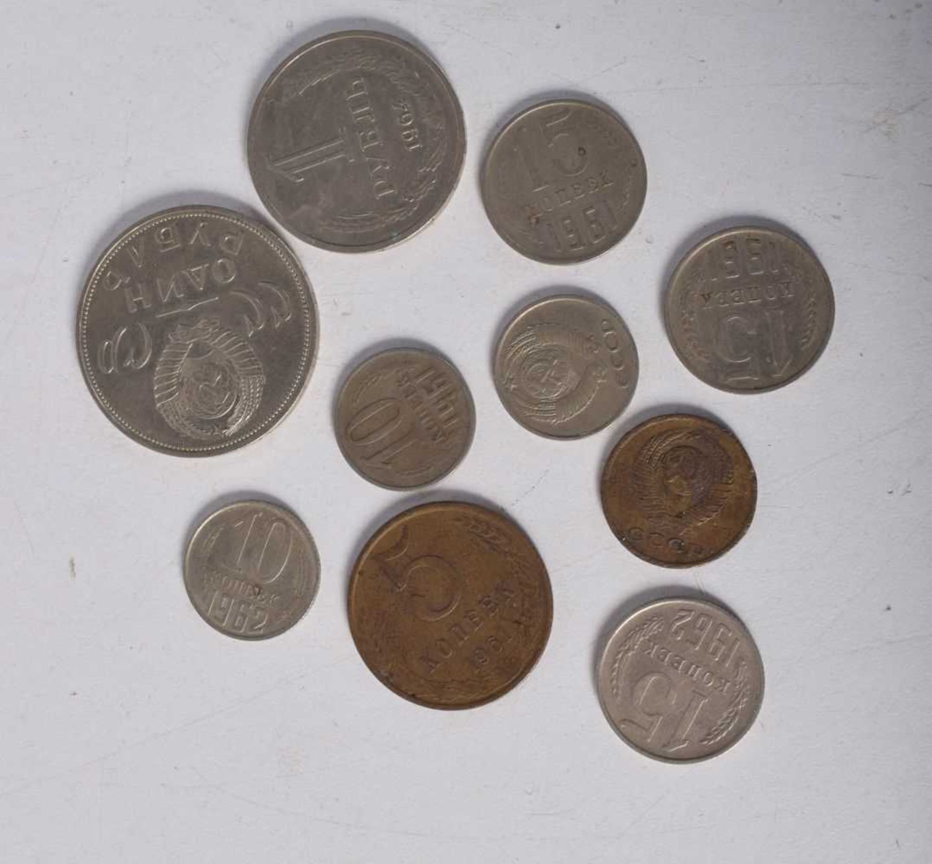 A collection of Russian coins (10). - Image 3 of 4
