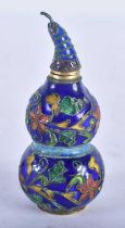 A Cloisonne Snuff Bottle. 6.4cm x 2.5 cm, weight 30.6g