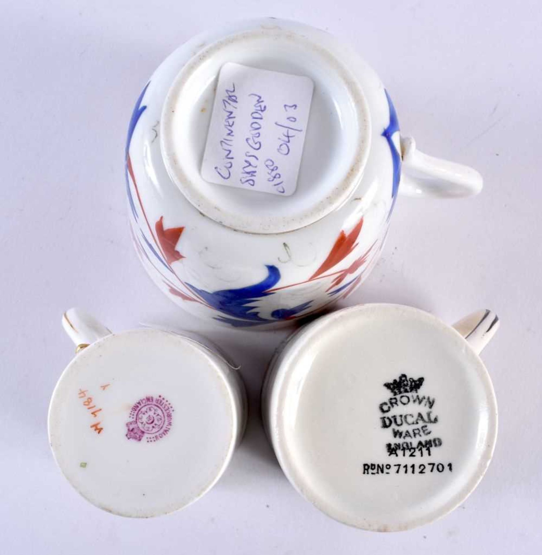 ASSORTED 19TH CENTURY ENGLISH PORCELAIN TEAWARES. (qty) - Image 13 of 13