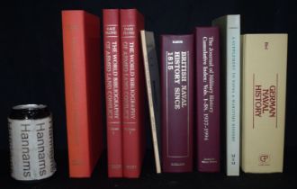 A collection of Military History Bibliographio books (8).