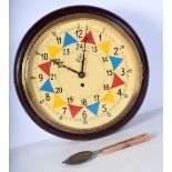 A Contemporary RAF fusee wall clock 37 x 38 cm