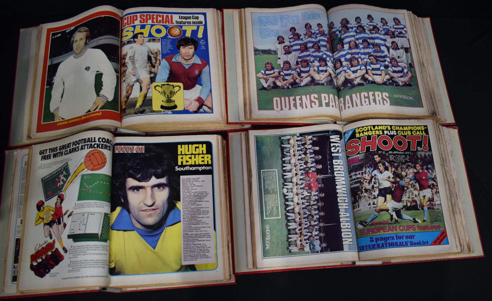 A collection of 1970's Shoot football magazines in albums (Qty) - Image 5 of 6