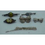 SILVER JEWELLERY. 26 grams. (qty)